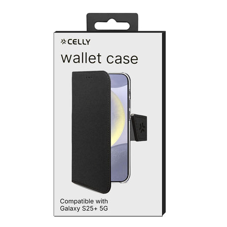 EAN 8021735217602 - Celly WALLY funda para teléfono móvil 17 cm (6.7") Funda cartera Negro imagen 6
