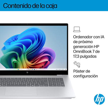 EAN 821844741849 - HP OmniBook 7 Laptop Next Gen AI 17-dc0001nsx Copilot+ PC Intel Core Ultra 5 226V Portátil 43,9 cm (17.3") imagen 5