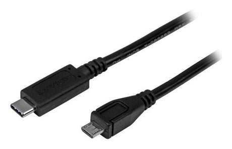 EAN 0065030862752 - StarTech.com USB2CUB1M cable USB USB C Micro-USB B Negro imagen 1