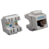 Kat.5e Class D Keystone Rj-45 Sin Apantallar Gris Claro