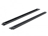 Digitus 19" Panel Gestión De Cables Barra Escobilla Sin Herramientas 1 U Negro