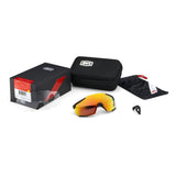 EAN 196261017809 - 100% Racetrap 3.0 Gafas deportivas para ciclismo Unisex De aro entero Negro Lentes intercambiables imagen 4