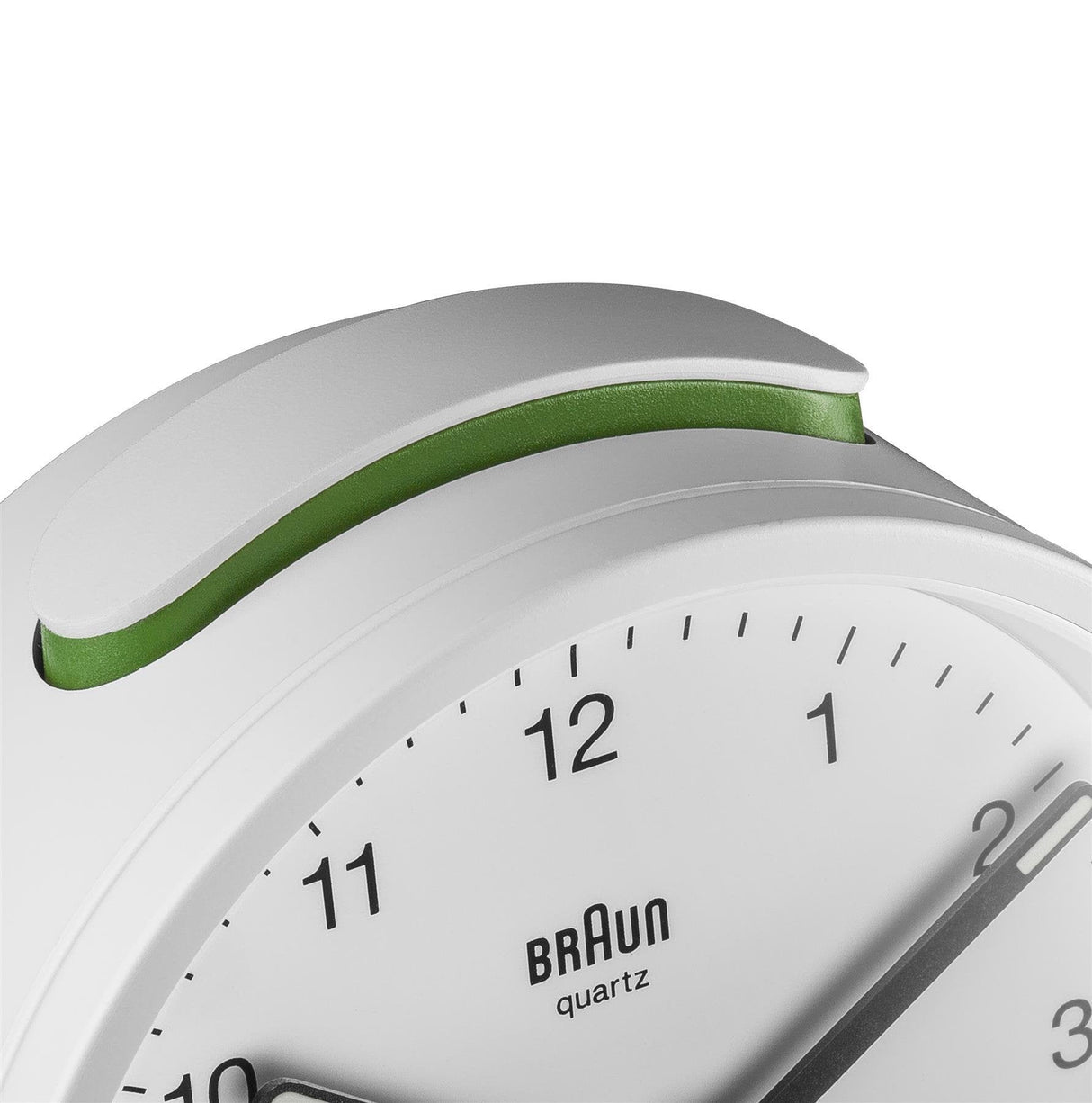 Braun Bc 12 W   Reloj Despertador De Cuarzo Clásico Blanco