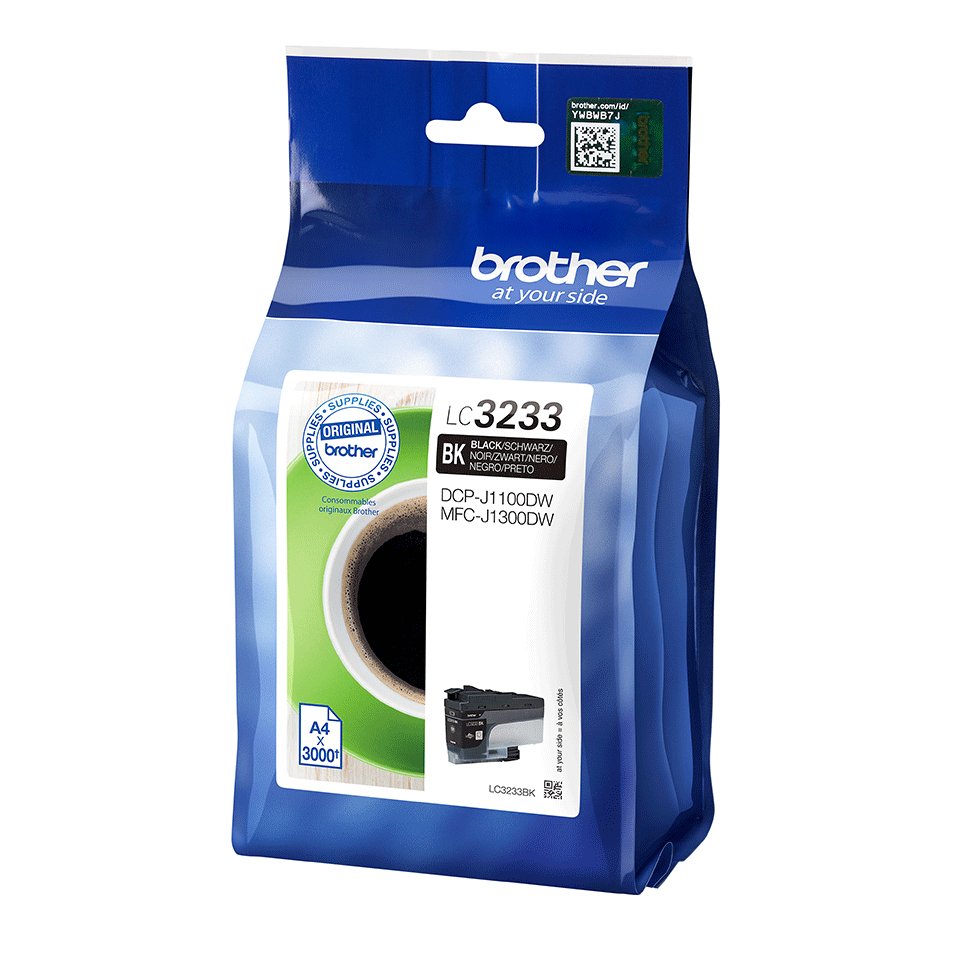 EAN 4977766787246 - Brother LC3233BK cartucho de tinta 1 pieza(s) Original Rendimiento estándar Negro imagen 2
