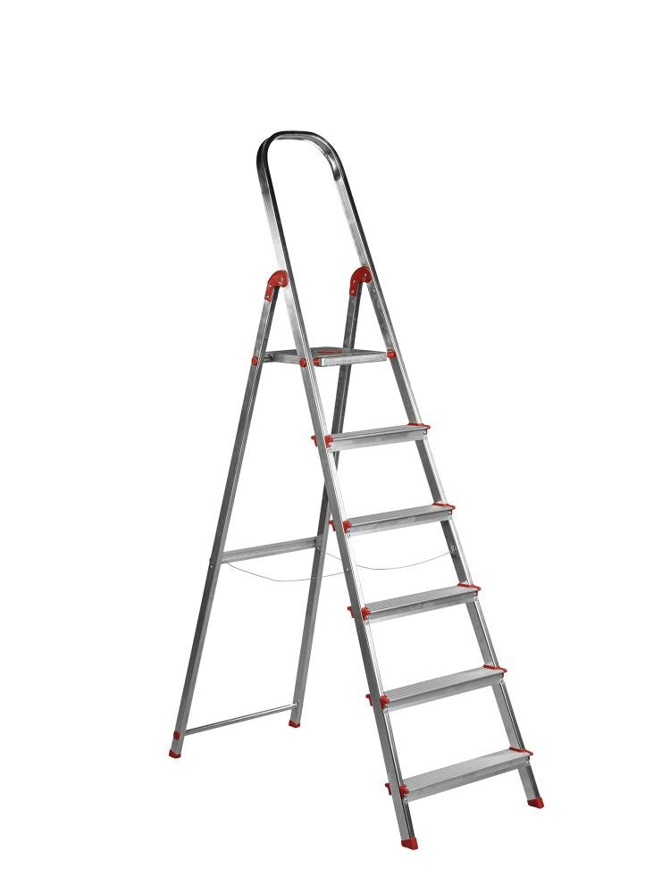 Escalera Unica 6 Peldaños 122 Cm