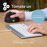 EAN 8719274491996 - R-Go Tools RGOCODEWDWH teclado Oficina USB Alemán imagen 10