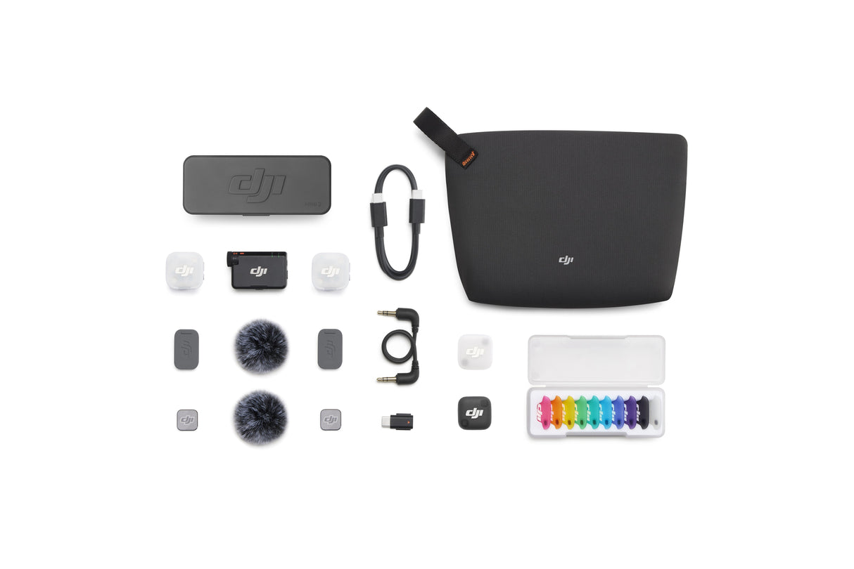 Dji Mic Mini 2 (2 Tx + 1 Rx Estándar+ Estuche De Carga)