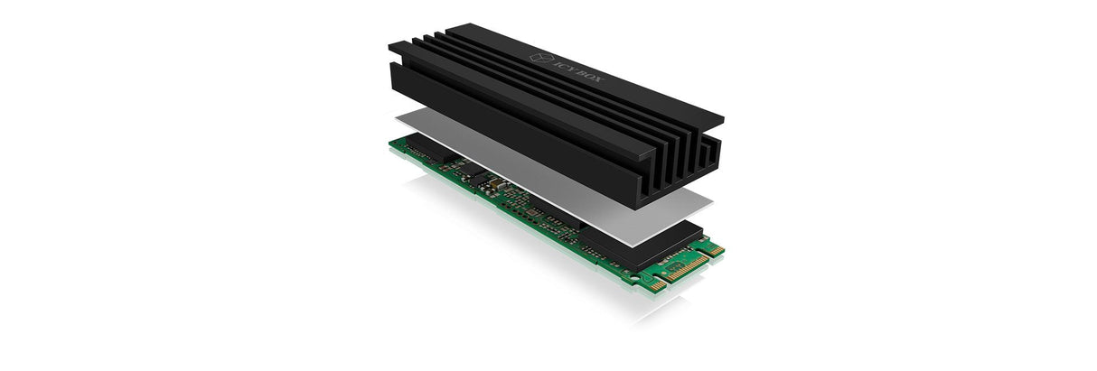 Disipador De Calor Icybox Disco Ssd M.2 Ib-M2hs-70 Negro Retail