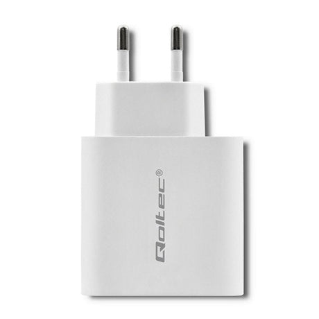 EAN 5901878517186 - Qoltec 51718 adaptador e inversor de corriente Interior 42 W Blanco imagen 3