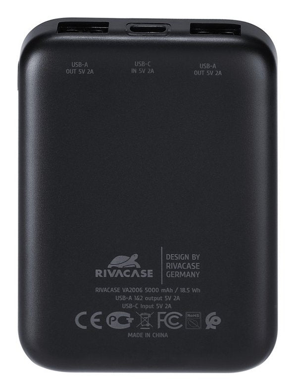 EAN 4260709014838 - Rivacase VA2608 Polímero de litio 5000 mAh Negro imagen 7