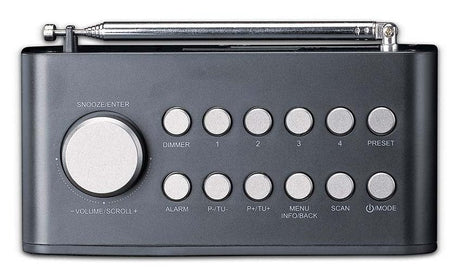 EAN 8711902086420 - Lenco CR-625BK Portátil Analógico y digital Negro imagen 7