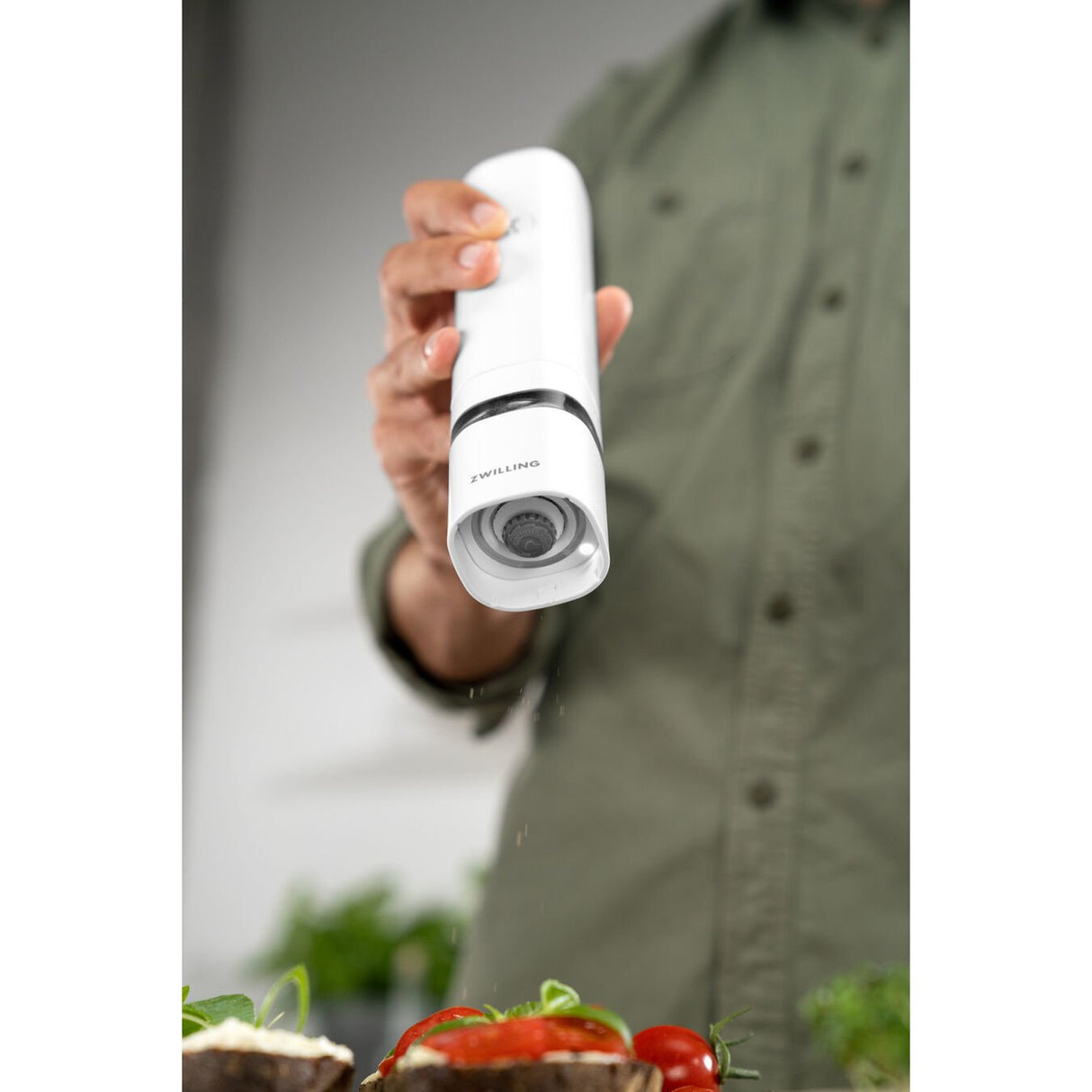 Molinillo Eléctrico Para Especias Zwilling Enfinigy 53103-700-0 Blanco