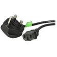 EAN 0065030777230 - StarTech.com PXT101UK cable de transmisión Negro C13 acoplador imagen 1