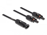 Delock Dl4 Solar Splitter Cable 1x Mecker > 2x Hchse 30cm Negro