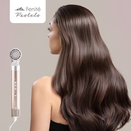 EAN 8590393406494 - Eta Fenité Pastels Cepillo de aire caliente Airflow Oro 1400 W 2 m imagen 5