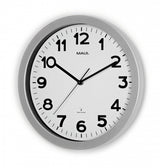 Maul Inalámbrico Reloj De Pared Maulstep, Ø 35 Cm, Plateado