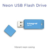 Usb Flash Drive Neon Usb 3.0 Blue 64gb