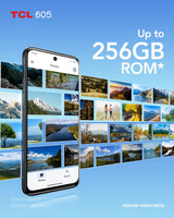 EAN 4894461787695 - TCL 605 16,9 cm (6.67") SIM doble Android 15 4G USB Tipo C 8 GB 256 GB 5200 mAh Azul imagen 6