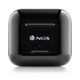 Auriculares Bluetooth Ngs Ártica Duo Con Estuche De Carga Autonomía 5h Negros