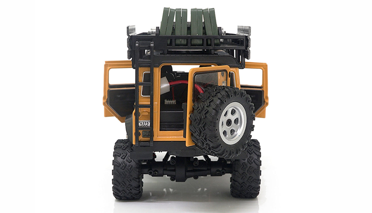 Amewi Rc Auto D90x28 Crawler 4wd Li-Po Akku 300mah Amarillo 8+