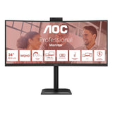EAN 4038986112963 - AOC CU34E4CW/75 pantalla para PC 86,4 cm (34") 3440 x 1440 Pixeles Negro imagen 2