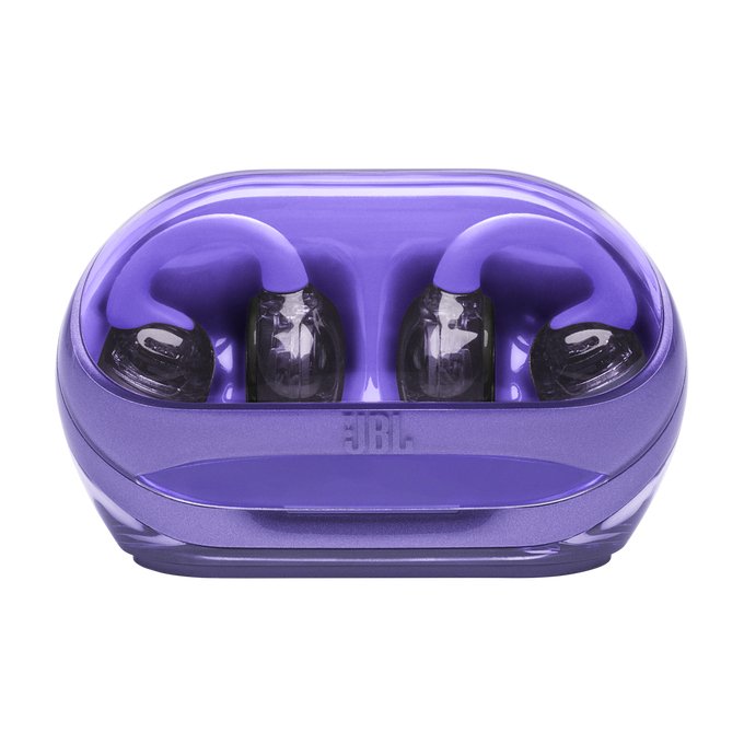 Jbl Soundgear Clips Tws Open-Ear-Kopfhörer, Ip54, Ghost Purple