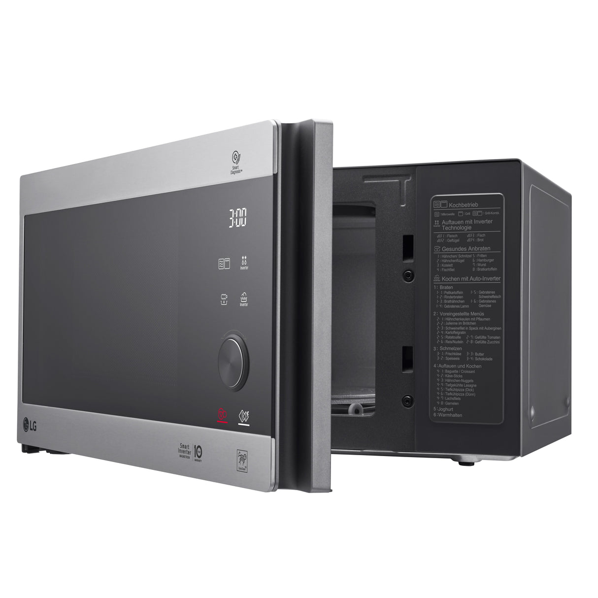 EAN 8801031522682 - LG MH6565CPS microondas Acero inoxidable Microondas con grill Encimera 25 L 1150 W imagen 9