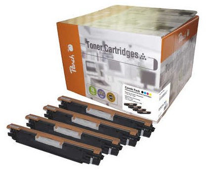 EAN 7640162832717 - Peach 111739 cartucho de tóner 4 pieza(s) Negro imagen 1