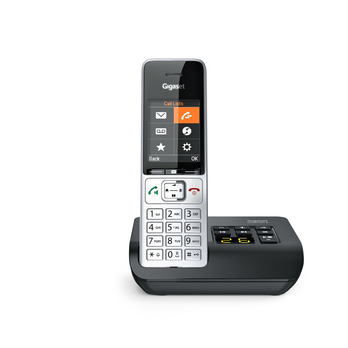 Gigaset Comfort 500a Plata Negro