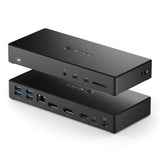 Alogic Ducma3 Base Para Portátil Y Replicador De Puertos Alámbrico Usb 3.2 Gen 1 [3.1 Gen 1] Type-C Negro