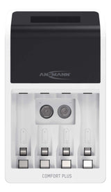 Ansmann 1001-0094-01 Cargador Rápido Comfort Plus Para Baterías Recargables Nimh