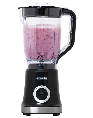 EAN 5902934839617 - Mesko Home MS 4079b 1,8 L Batidora de vaso 500 W Negro, Acero, Transparente imagen 1