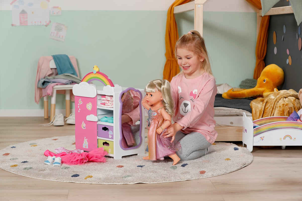 Zapf Creation Baby Born® Rainbow Gabinet, Muebles De Muñecas 836040