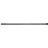 EAN 4006209874974 - Fischer 87497 presilla Brida tipo escalera Nylon Negro 100 pieza(s) imagen 1