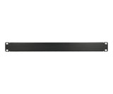 Extralink 1u 19" Front Blank Panel Black