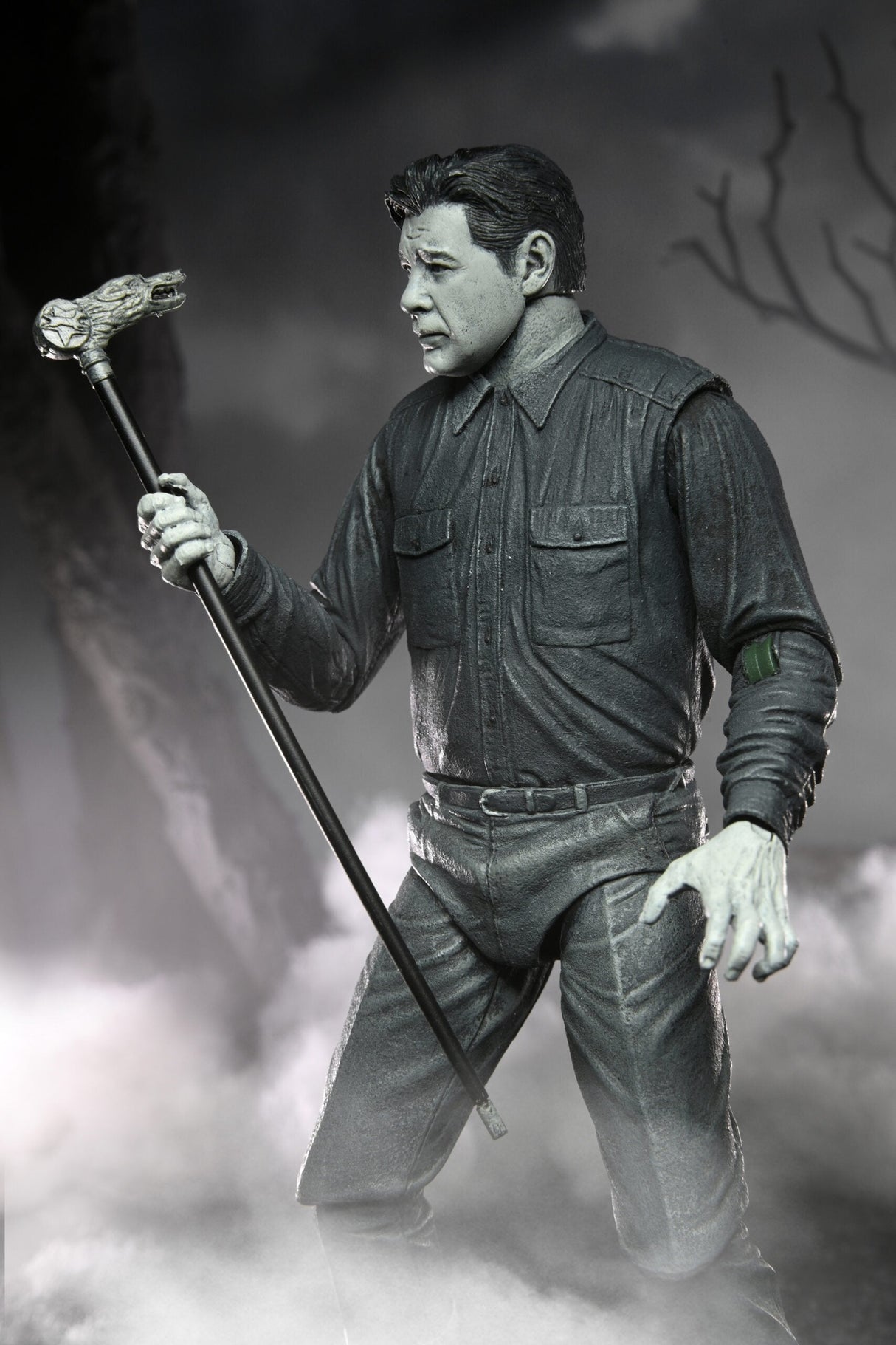 Figura Neca Universal Monster Scale Action Ultimate Wolf (B&W)