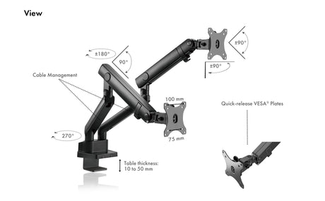 EAN 4250078170495 - ICY BOX IB-MS314-T 81,3 cm (32") Escritorio Negro imagen 5