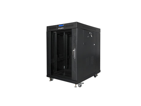 EAN 5901969433883 - Lanberg FF01-8015-12BL armario rack 15U Rack o bastidor independiente Negro imagen 1
