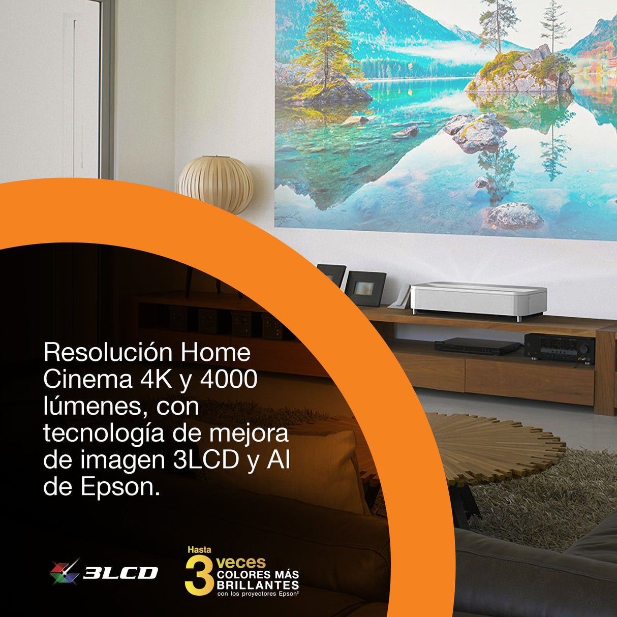 EAN 8715946744674 - Epson EH-LS970W 4000 lúmenes ANSI 3LCD UHD 4K (3840x2160) imagen 5
