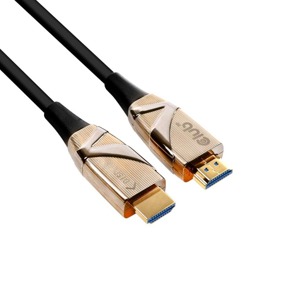 EAN 8719214471088 - CLUB3D CAC-1391 cable HDMI 50 m HDMI tipo A (Estándar) Negro, Bronce imagen 1