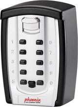 Caja Phoenix Safe Co. Ks0003c Portallaves Y Organizador Metal Negro, Plata