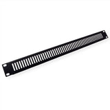 48,26cm 19pulgadas-Beluftungs-Placa Frontal 1 He Ral 9005 Negro Intenso