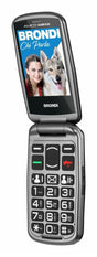 EAN 8015908810301 - Brondi BRONDISICUROPL teléfono móvil 7,11 cm (2.8") 82 g Negro Teléfono con cámara imagen 1
