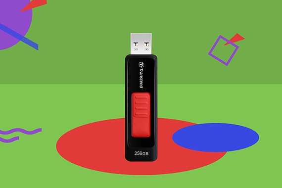 Usb-Mick 256gb Transcend Jetflash Usb3.1 Pen Drive Capless Negro