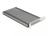 Pci Express X16 Karte Zu 4 X Intern Nvme M.2 Key M Mit Kühlkörper Und Lüfter - Bifurcation
