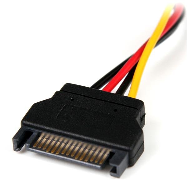 Startech Cable De Alimentacion Molex(H)  A Sata(M) 0.15m