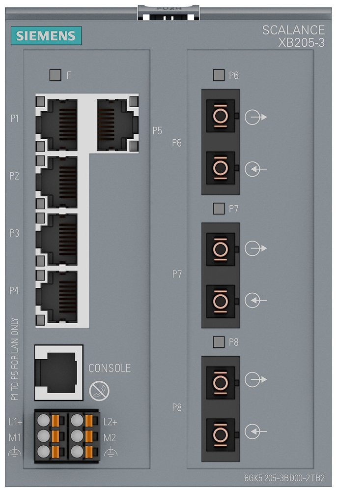 Siemens 6gk5205-3bd00-2tb2 Industrial Ethernet Switch 10 - Switch - 0,1 Gbps