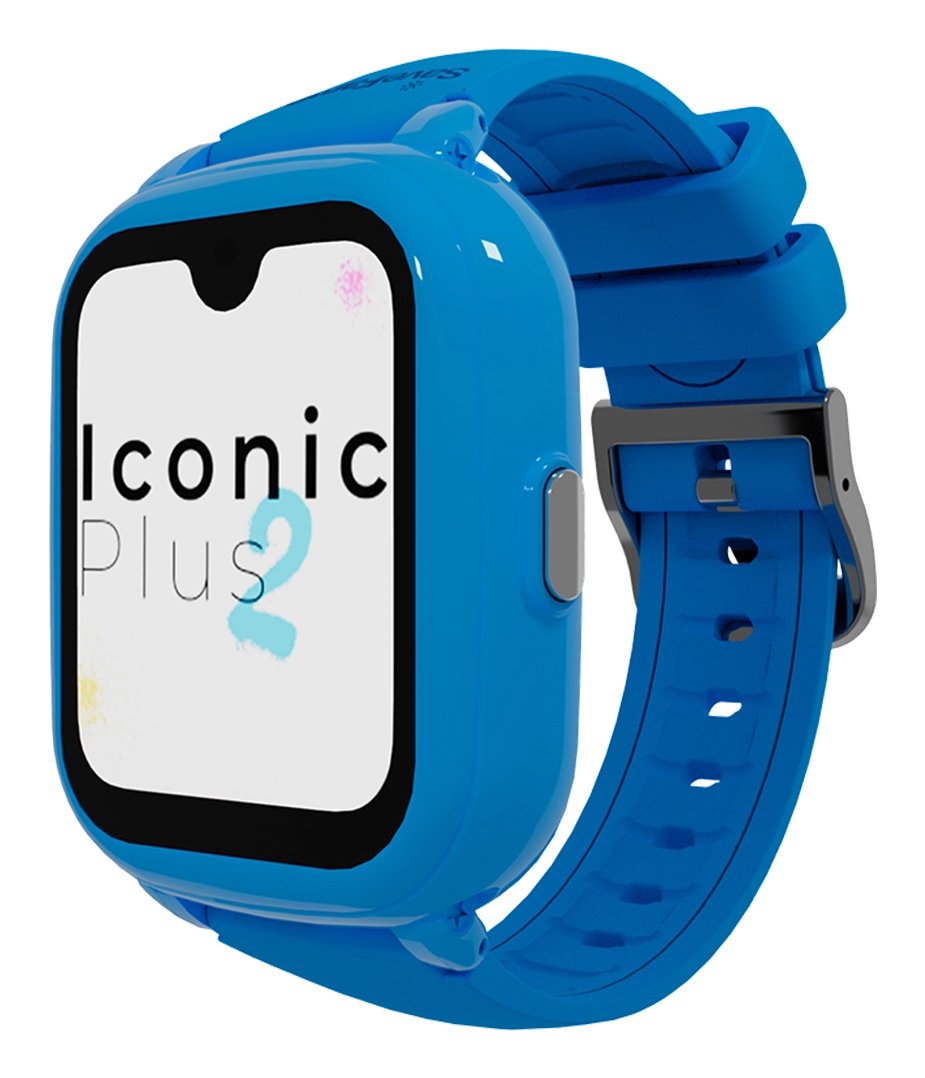 Savefamily Reloj Inteligente Infantil Iconic Plus 2 Con Gps Y Llamada - Ip67 - Bateria 850mah - Ia - Azul