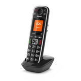 Gigaset E720hx Teléfono Dect/Analógico Negro Identificador De Llamadas