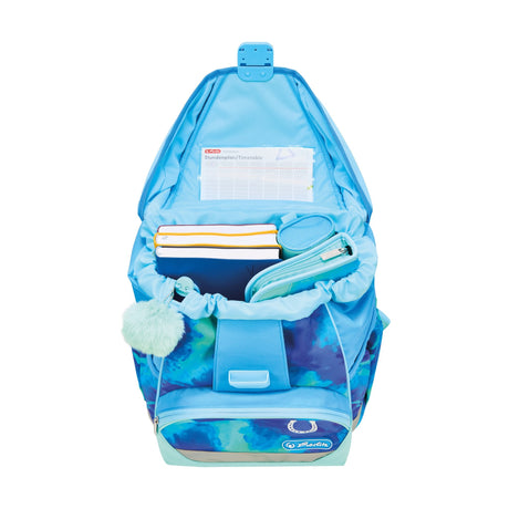 EAN 4008110396453 - Herlitz UltraLight XL Plus Lucky Horse juego de mochila escolar Chica Poliéster Azul, Azul claro imagen 8